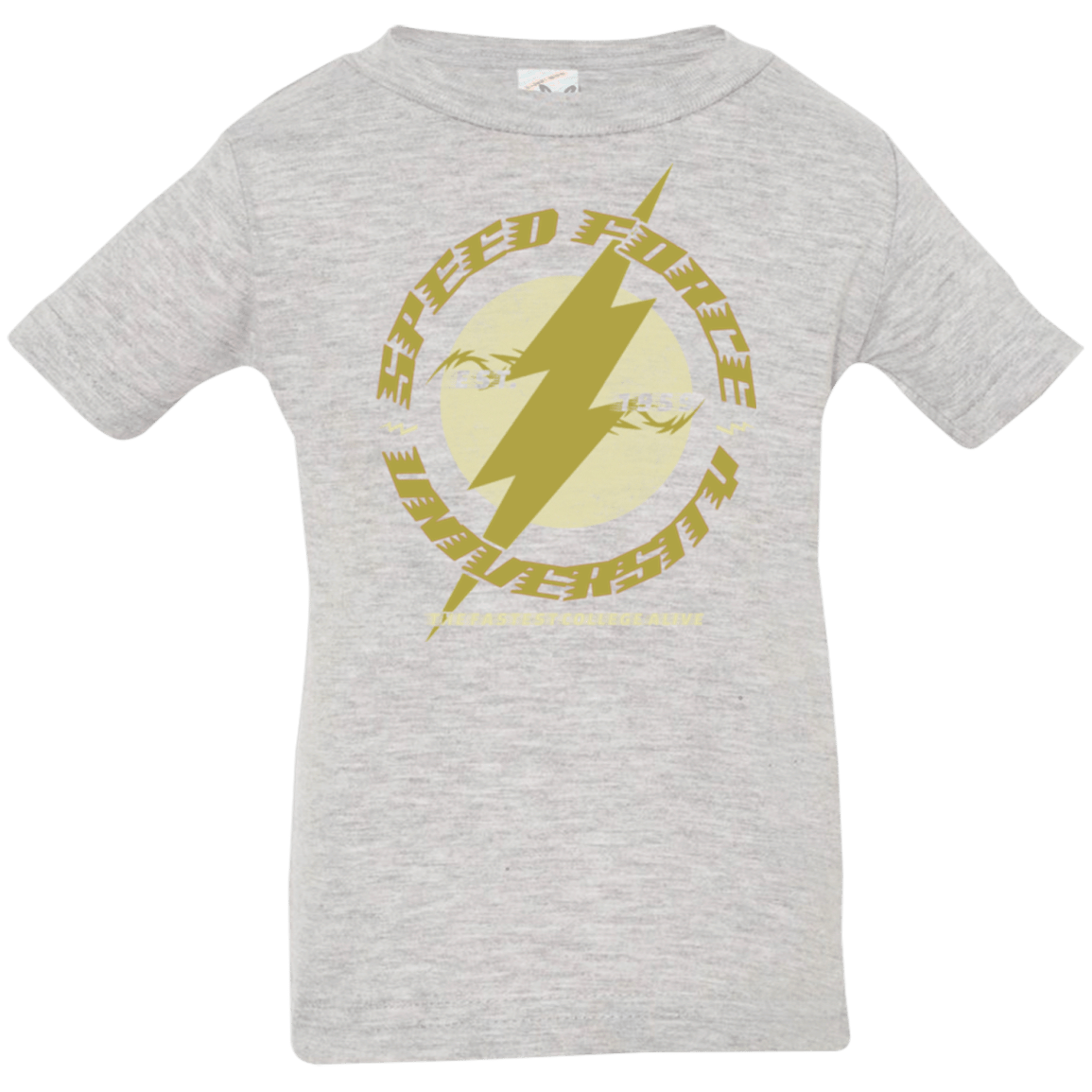 T-Shirts Heather / 6 Months Speed Force University Infant PremiumT-Shirt