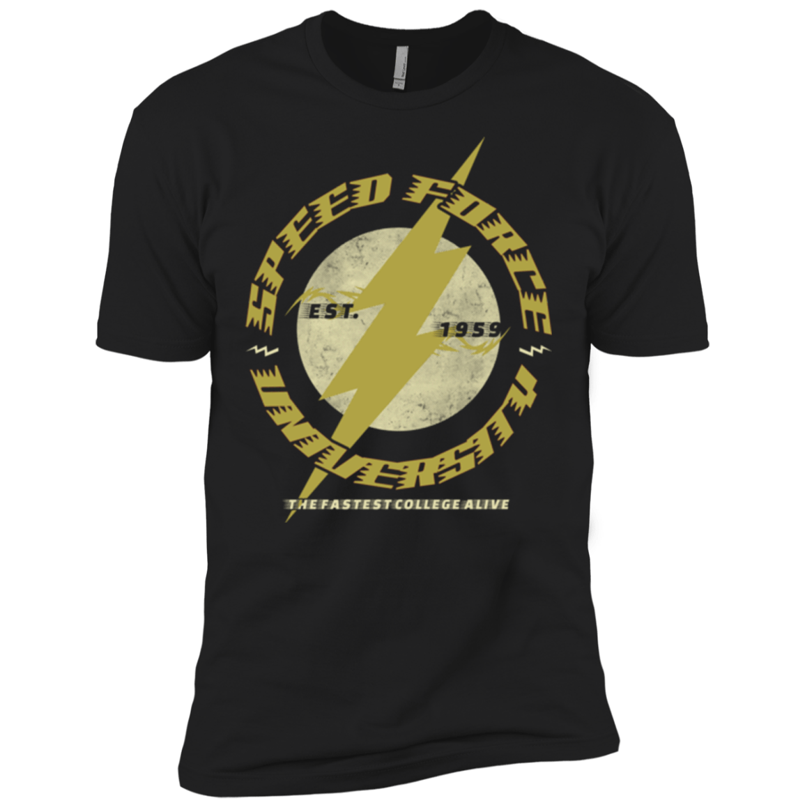 T-Shirts Black / X-Small Speed Force University Men's Premium T-Shirt