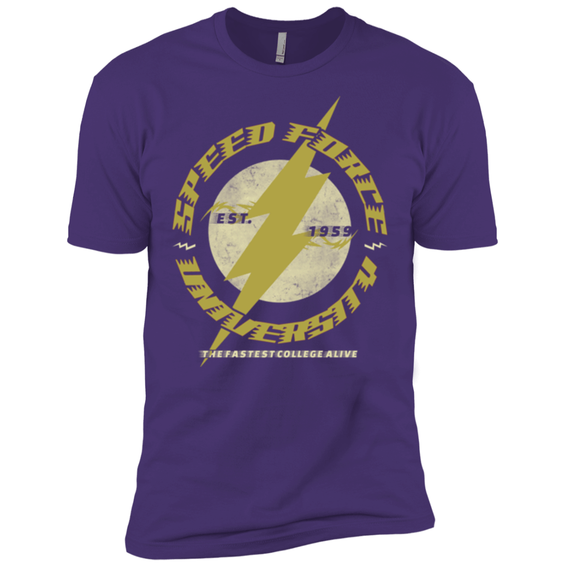 T-Shirts Purple / X-Small Speed Force University Men's Premium T-Shirt