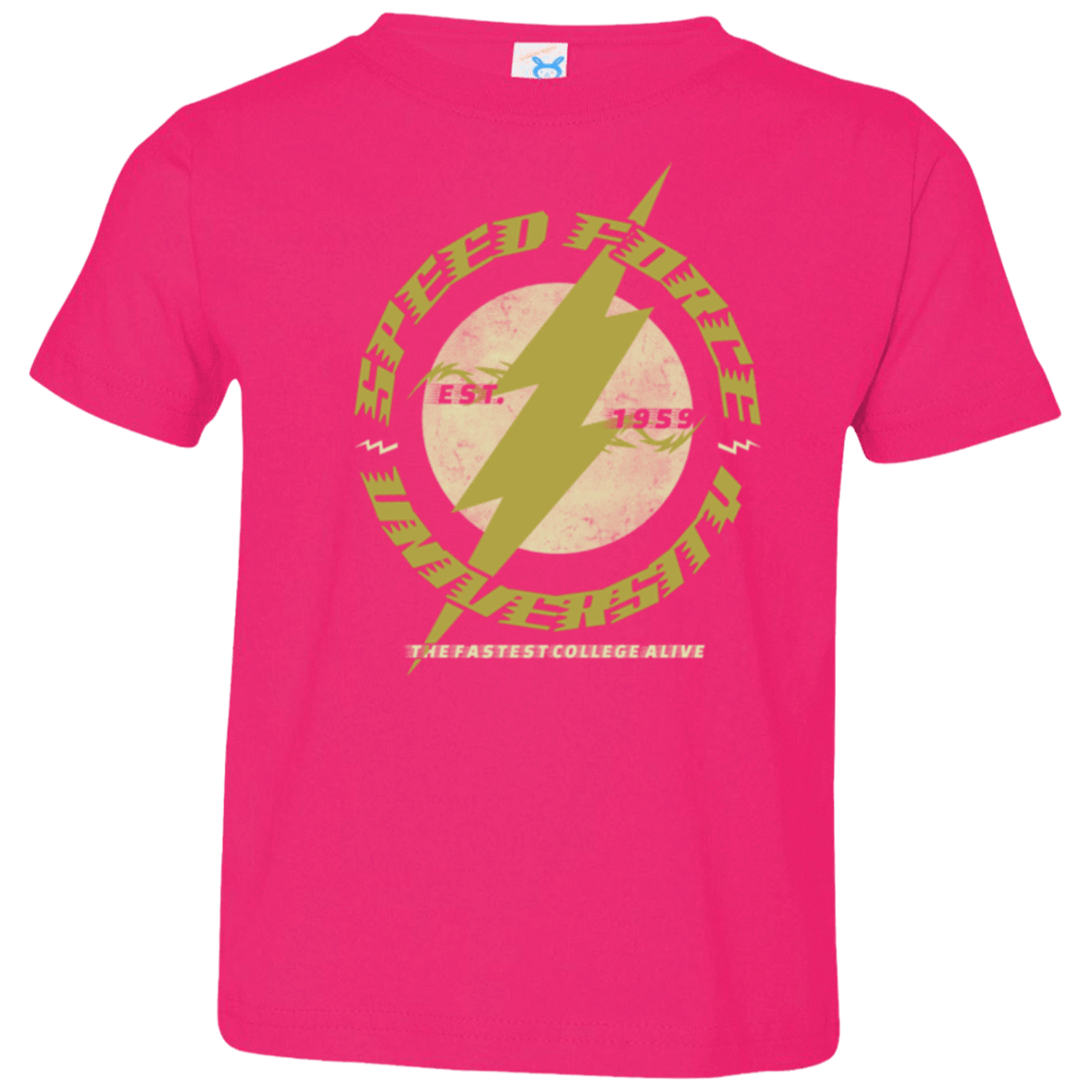 T-Shirts Hot Pink / 2T Speed Force University Toddler Premium T-Shirt