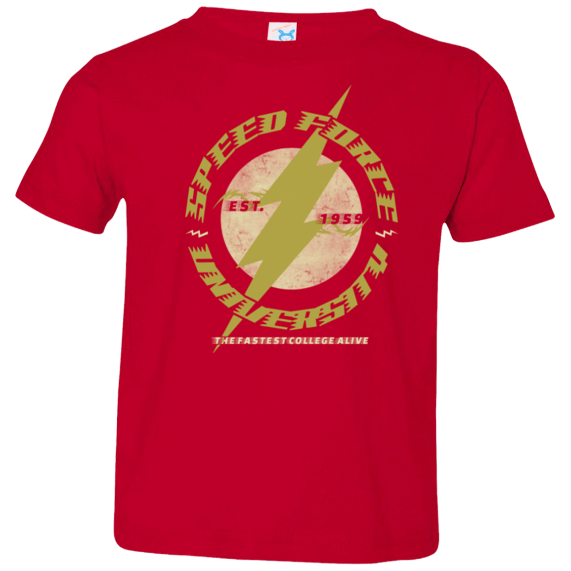 T-Shirts Red / 2T Speed Force University Toddler Premium T-Shirt