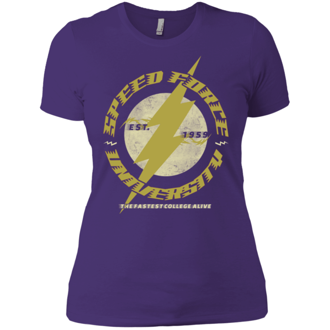T-Shirts Purple / X-Small Speed Force University Women's Premium T-Shirt