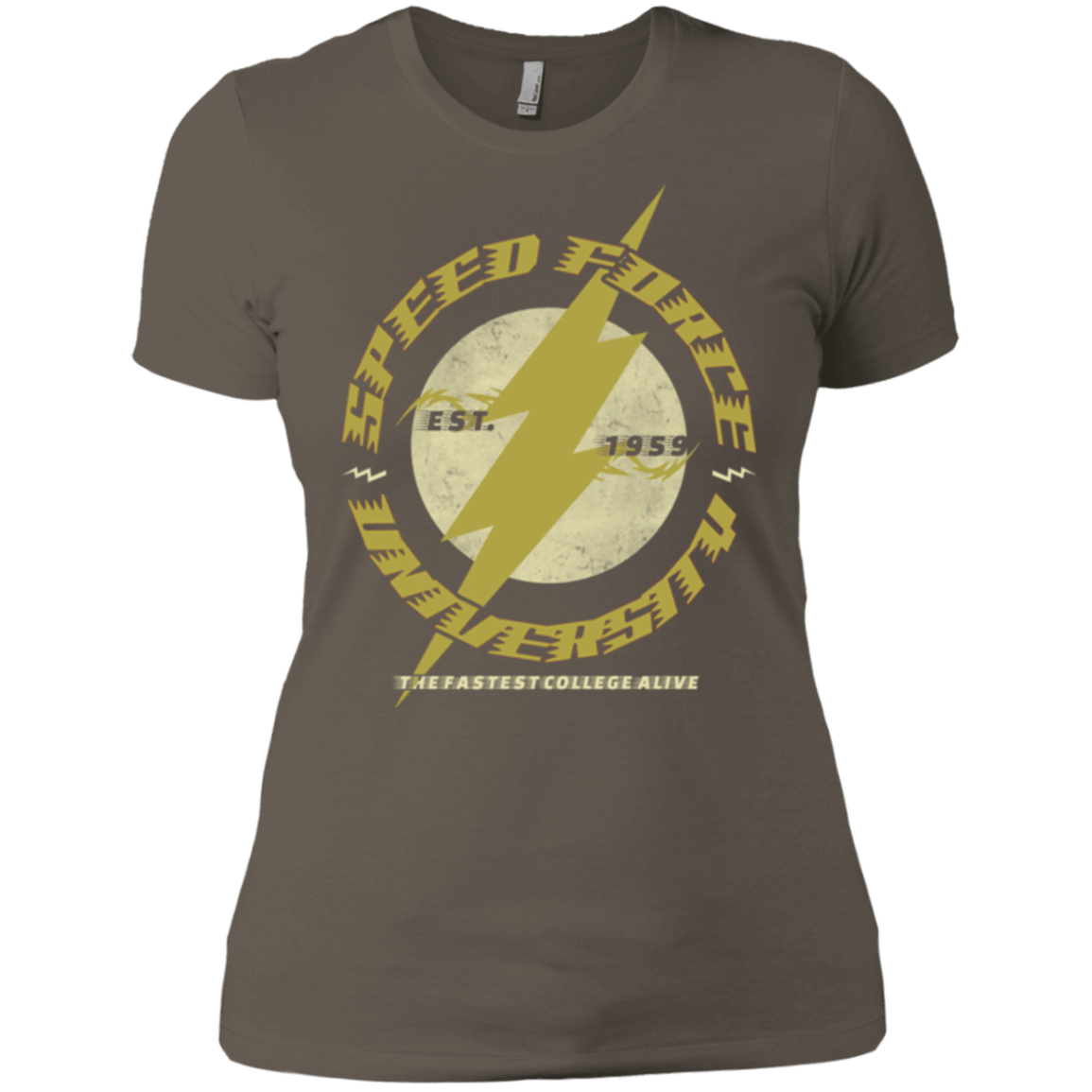 T-Shirts Warm Grey / X-Small Speed Force University Women's Premium T-Shirt