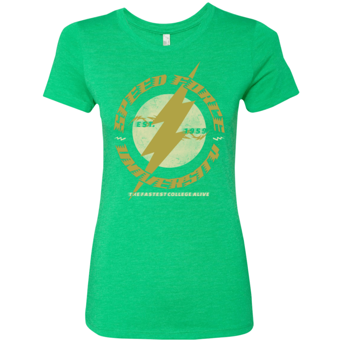 T-Shirts Envy / Small Speed Force University Women's Triblend T-Shirt
