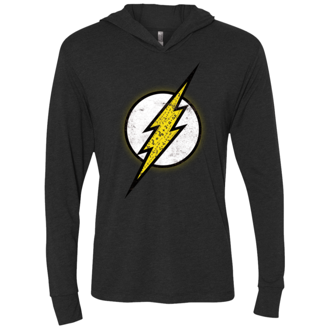 T-Shirts Vintage Black / X-Small Speed Formula Triblend Long Sleeve Hoodie Tee