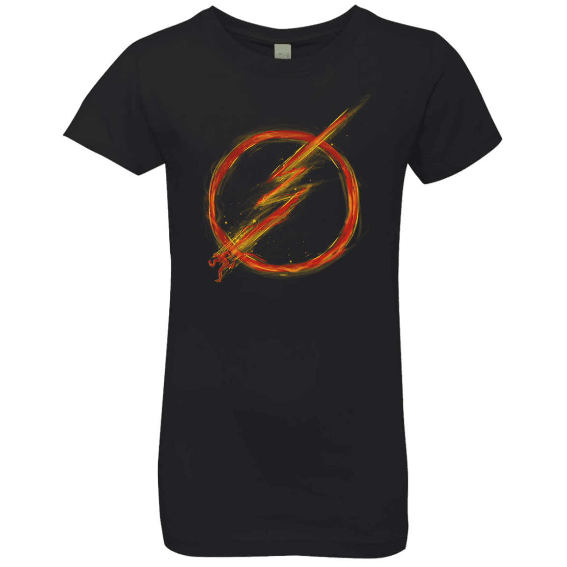 T-Shirts Black / YXS Speed Lightning Girls Premium T-Shirt