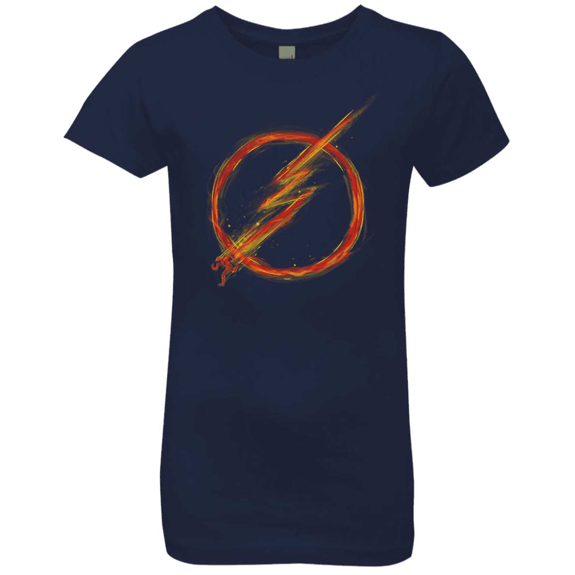T-Shirts Midnight Navy / YXS Speed Lightning Girls Premium T-Shirt