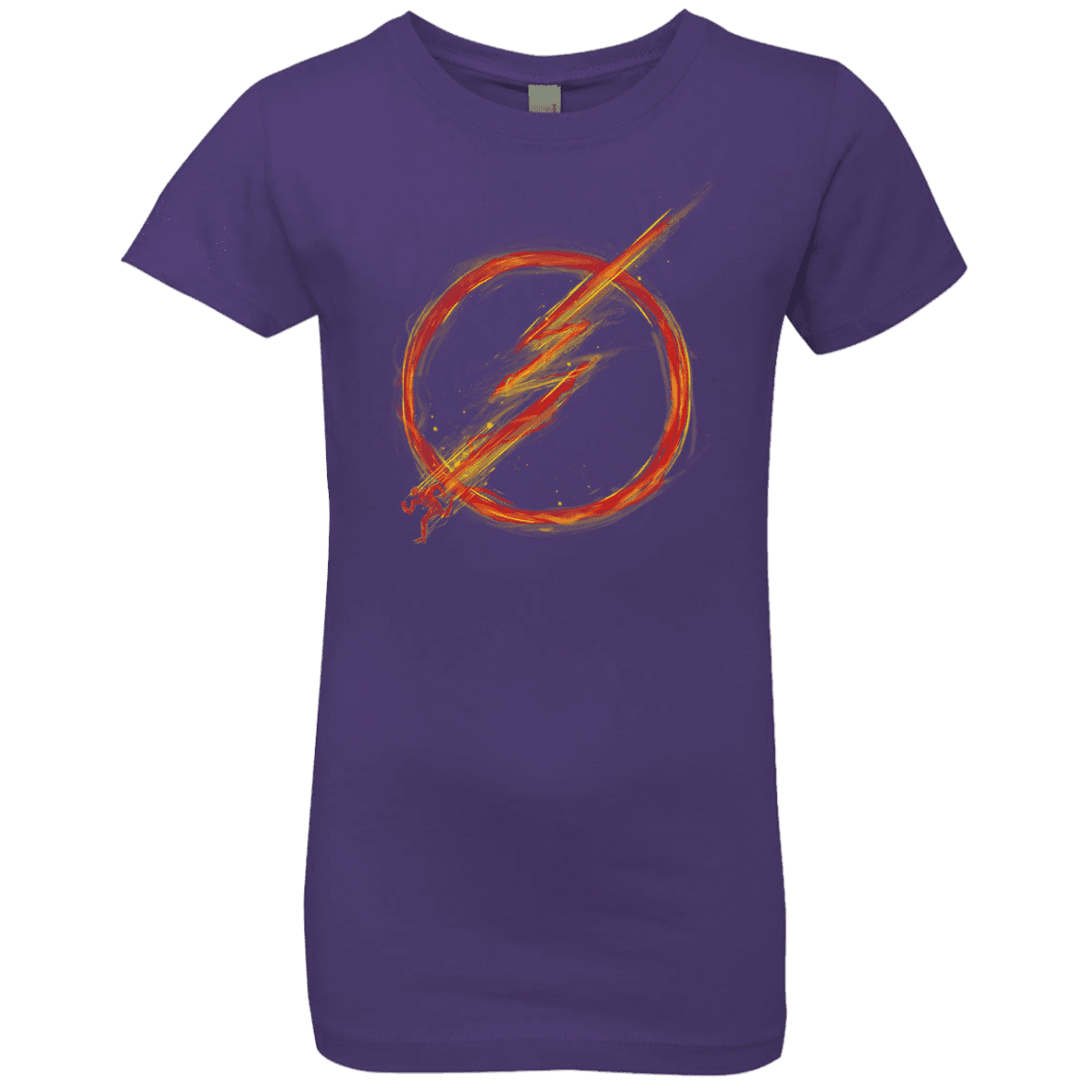 T-Shirts Purple Rush / YXS Speed Lightning Girls Premium T-Shirt