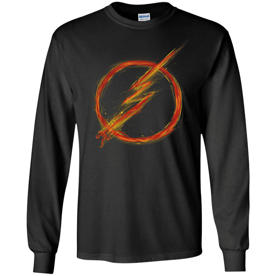 T-Shirts Black / S Speed Lightning Men's Long Sleeve T-Shirt