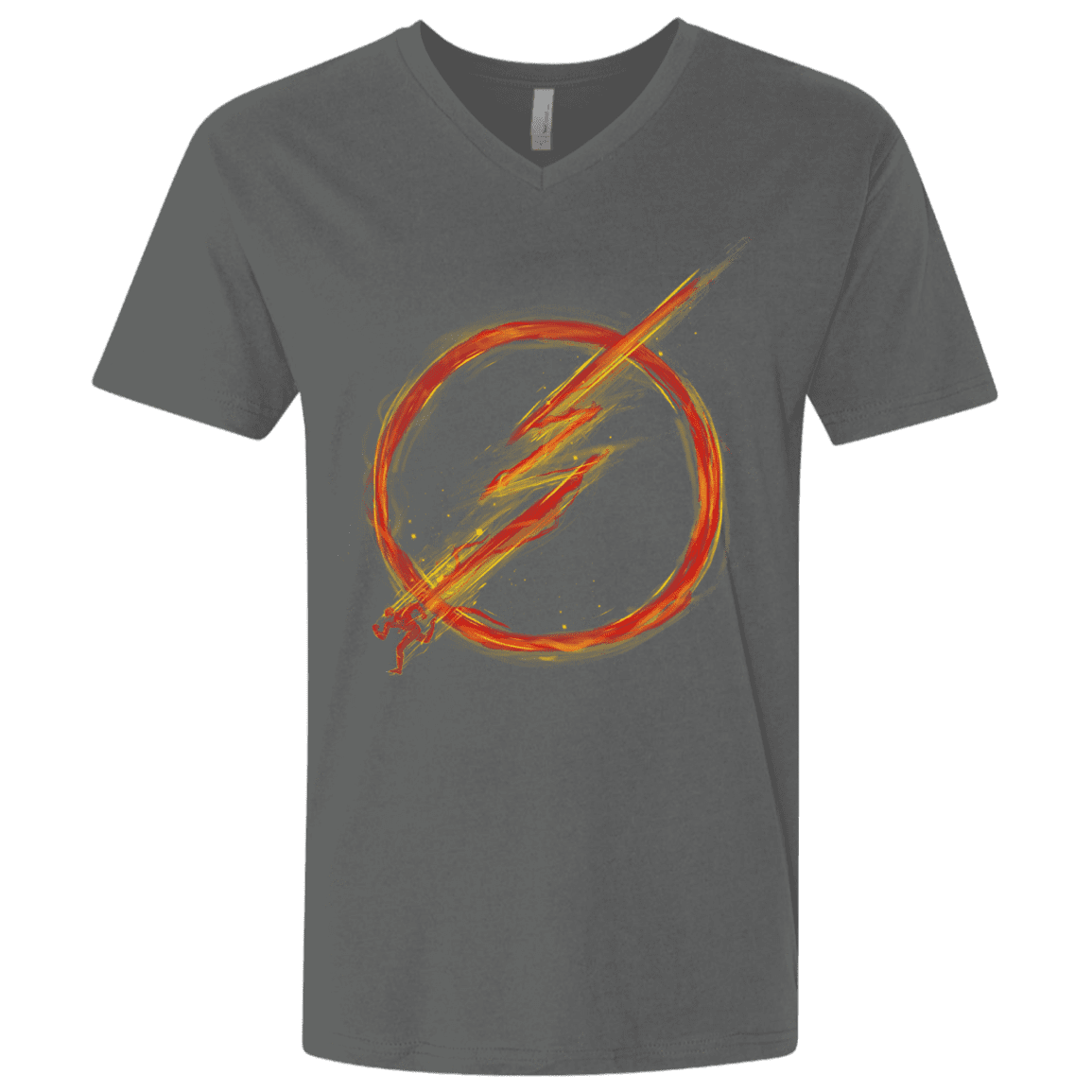 T-Shirts Heavy Metal / X-Small Speed Lightning Men's Premium V-Neck