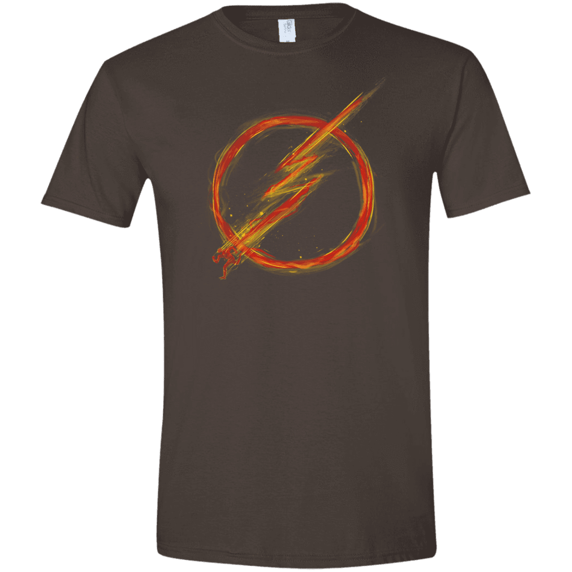 T-Shirts Dark Chocolate / S Speed Lightning Men's Semi-Fitted Softstyle