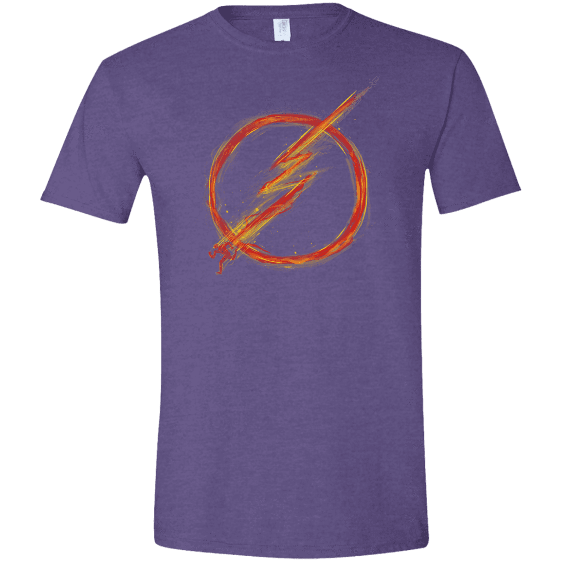 T-Shirts Heather Purple / S Speed Lightning Men's Semi-Fitted Softstyle