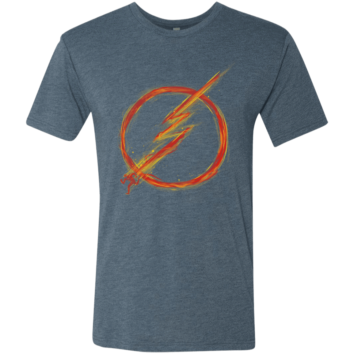 T-Shirts Indigo / S Speed Lightning Men's Triblend T-Shirt