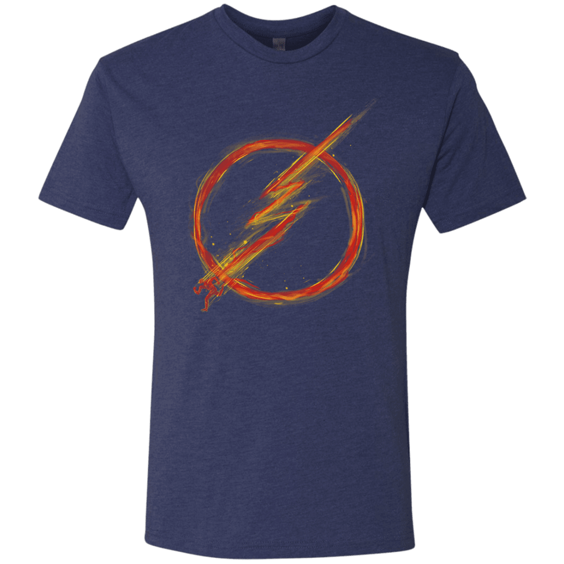 T-Shirts Vintage Navy / S Speed Lightning Men's Triblend T-Shirt