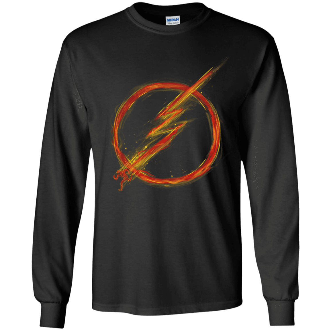 T-Shirts Black / YS Speed Lightning Youth Long Sleeve T-Shirt