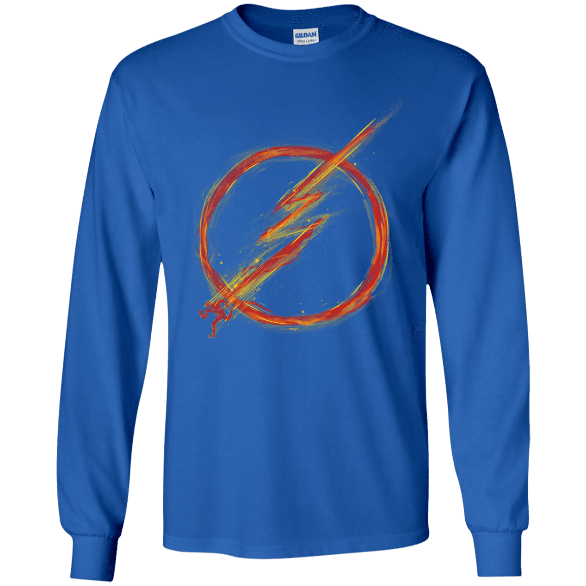 T-Shirts Royal / YS Speed Lightning Youth Long Sleeve T-Shirt