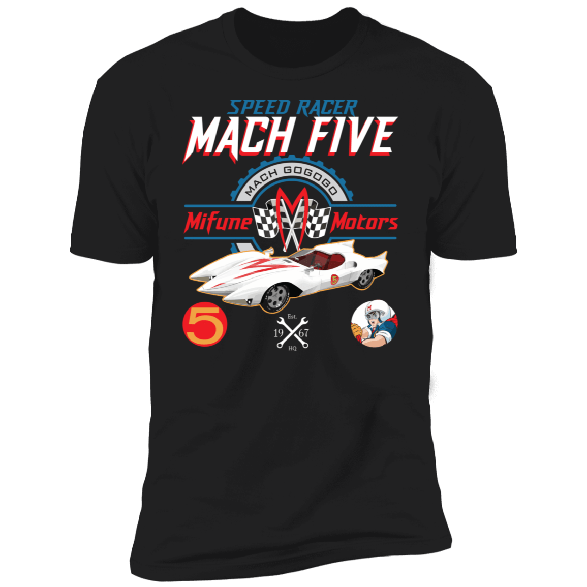 T-Shirts Black / X-Small Speed Racing Motors Men's Premium T-Shirt
