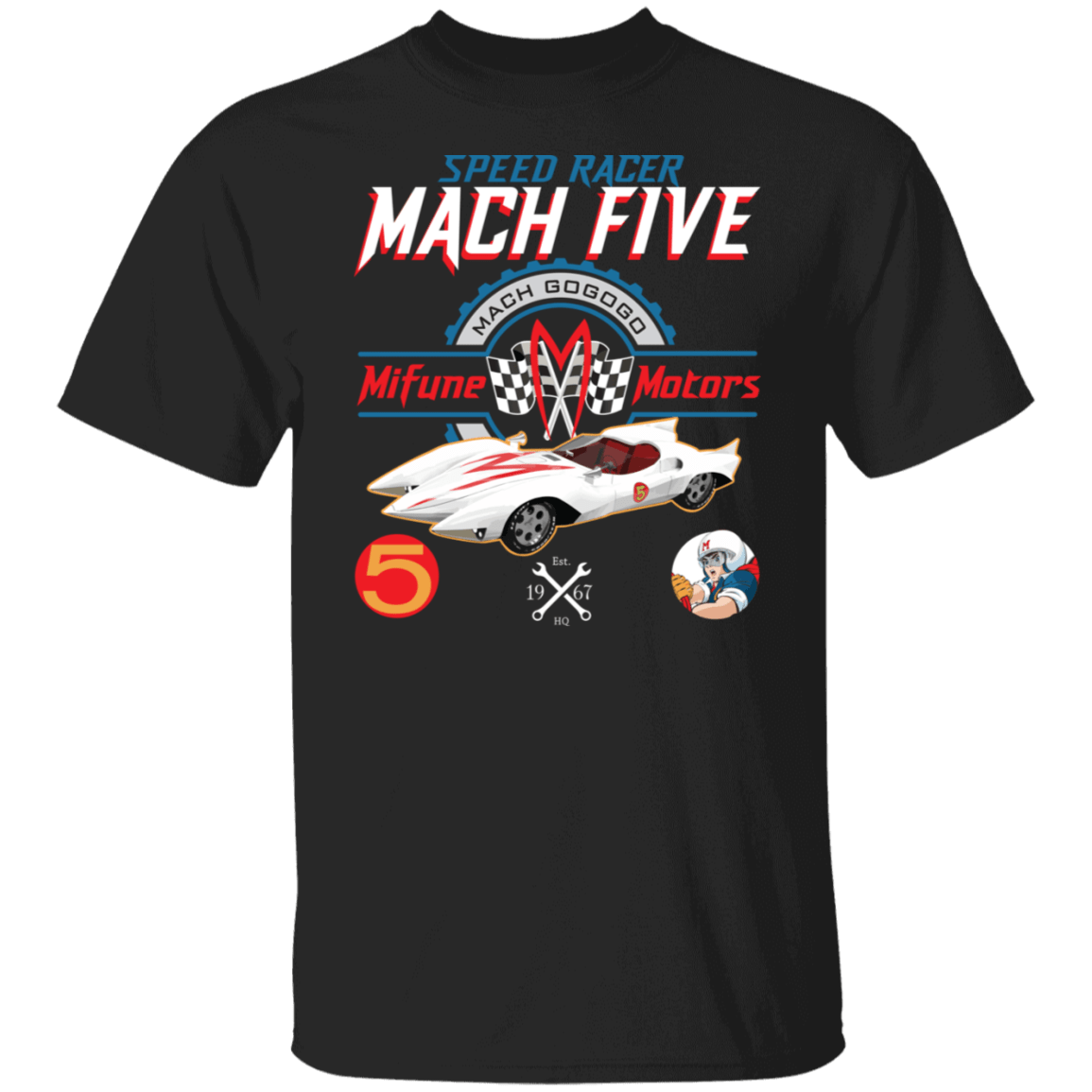 T-Shirts Black / S Speed Racing Motors T-Shirt