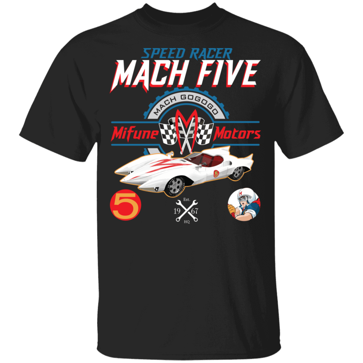 T-Shirts Black / YXS Speed Racing Motors Youth T-Shirt