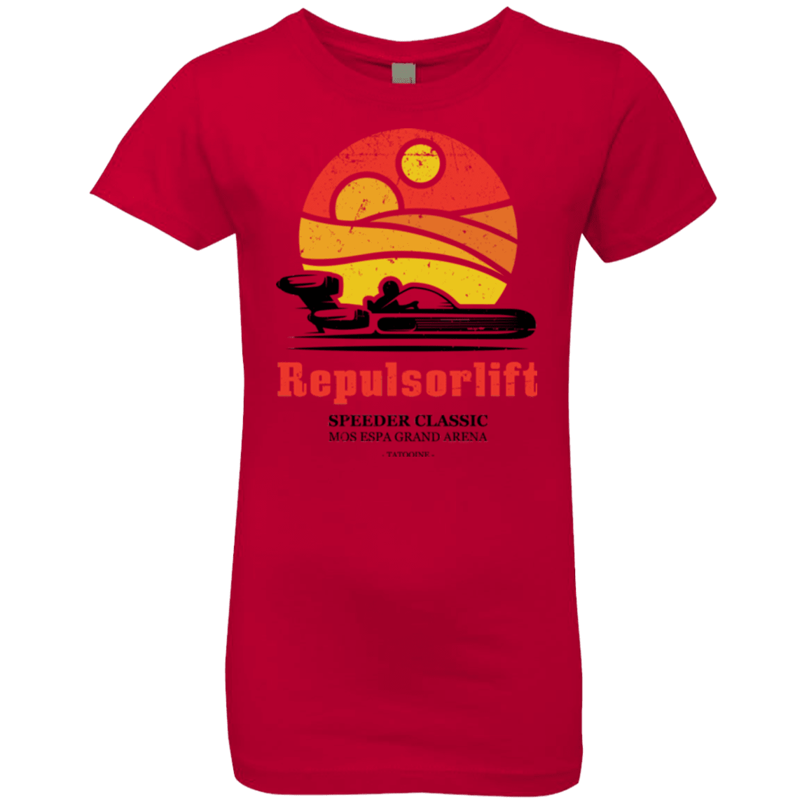 T-Shirts Red / YXS Speeder Classic Girls Premium T-Shirt