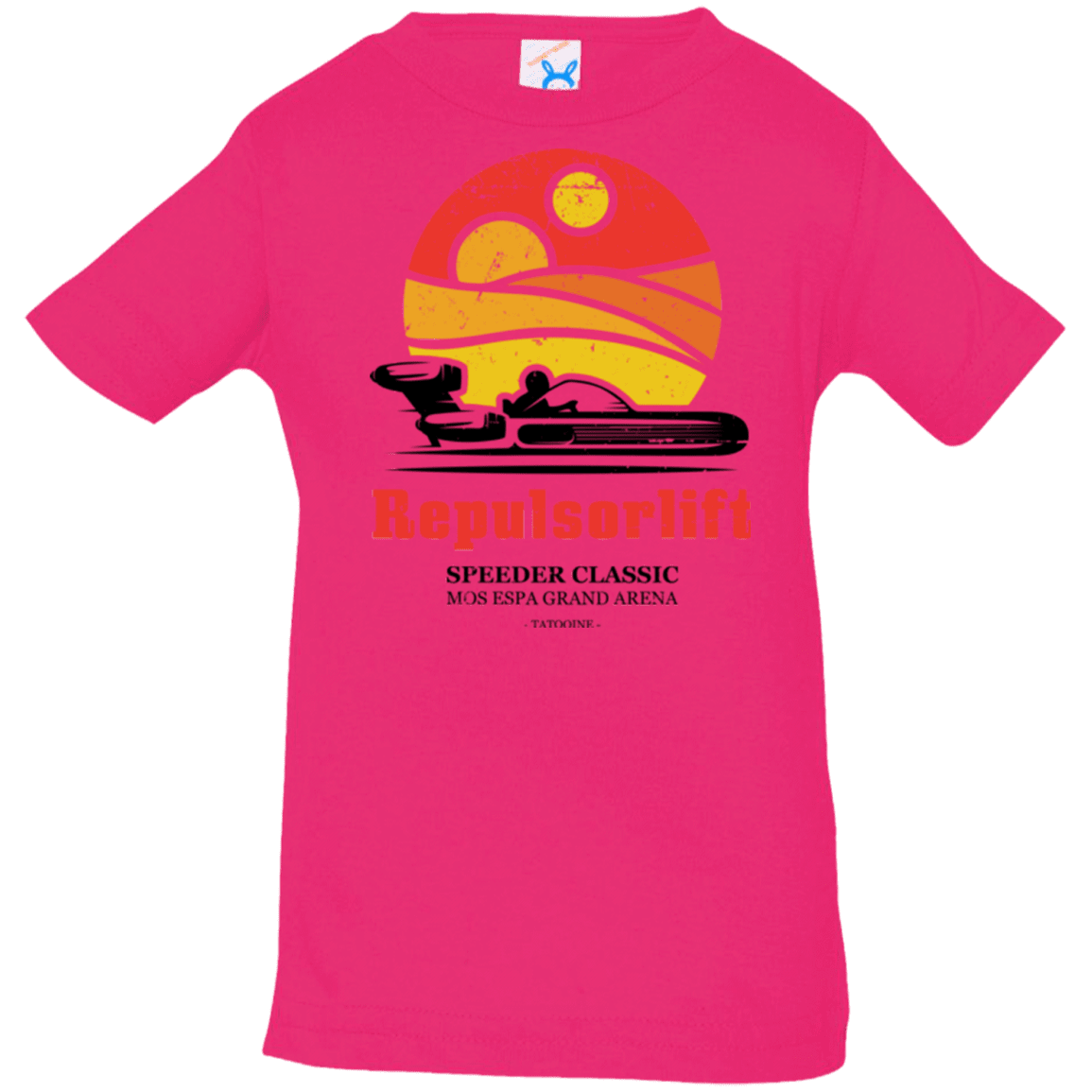 T-Shirts Hot Pink / 6 Months Speeder Classic Infant Premium T-Shirt