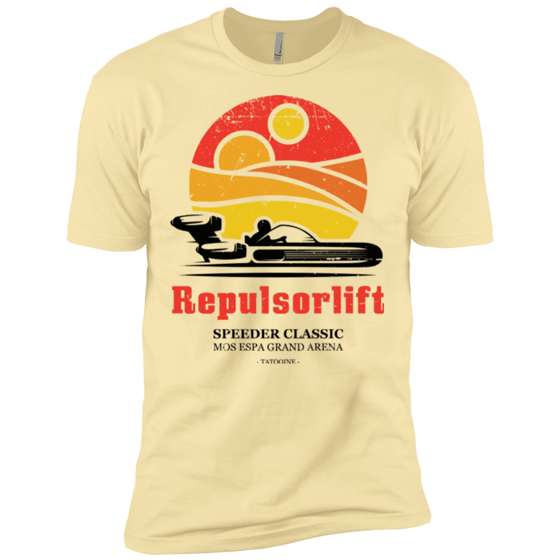 T-Shirts Banana Cream / X-Small Speeder Classic Men's Premium T-Shirt