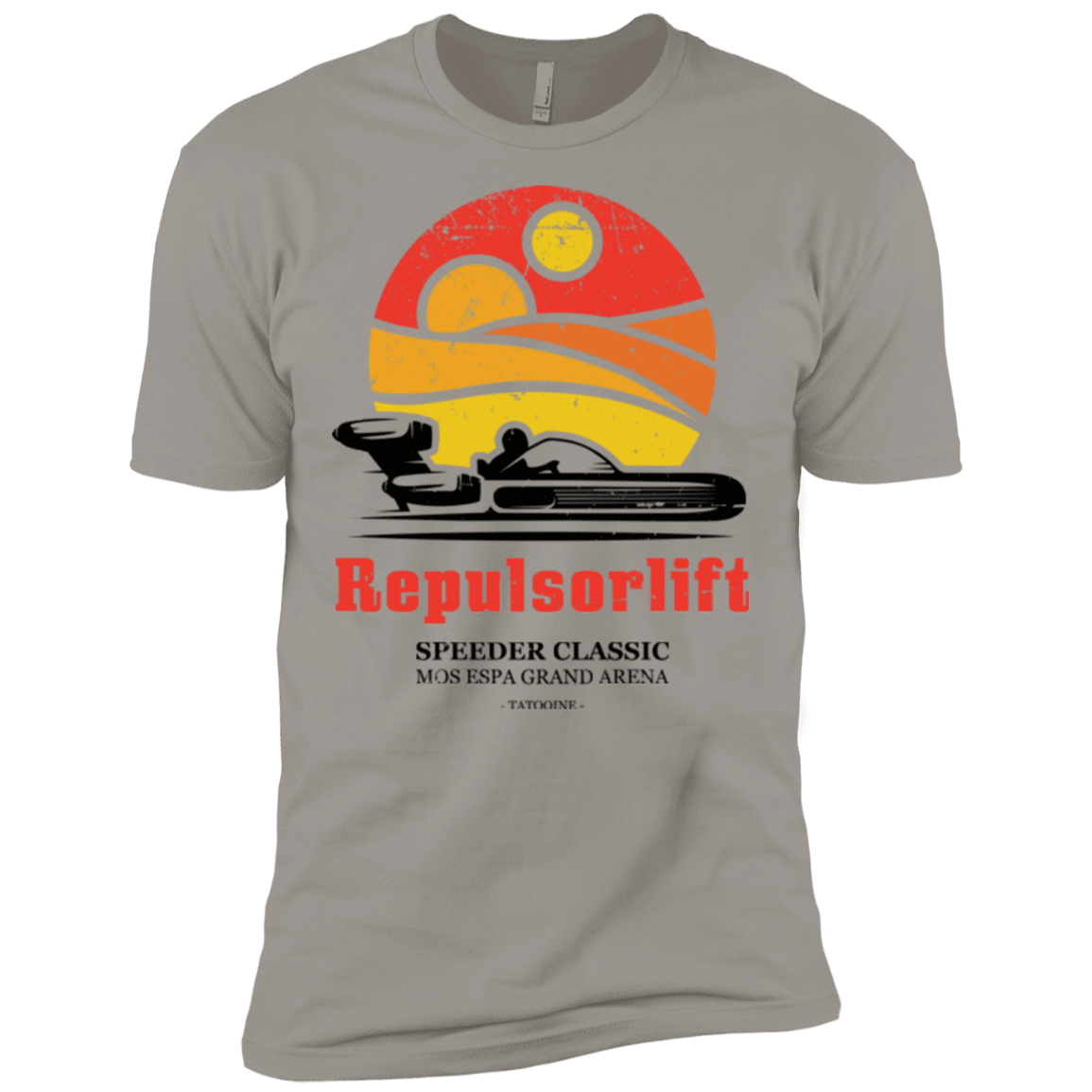 T-Shirts Light Grey / X-Small Speeder Classic Men's Premium T-Shirt