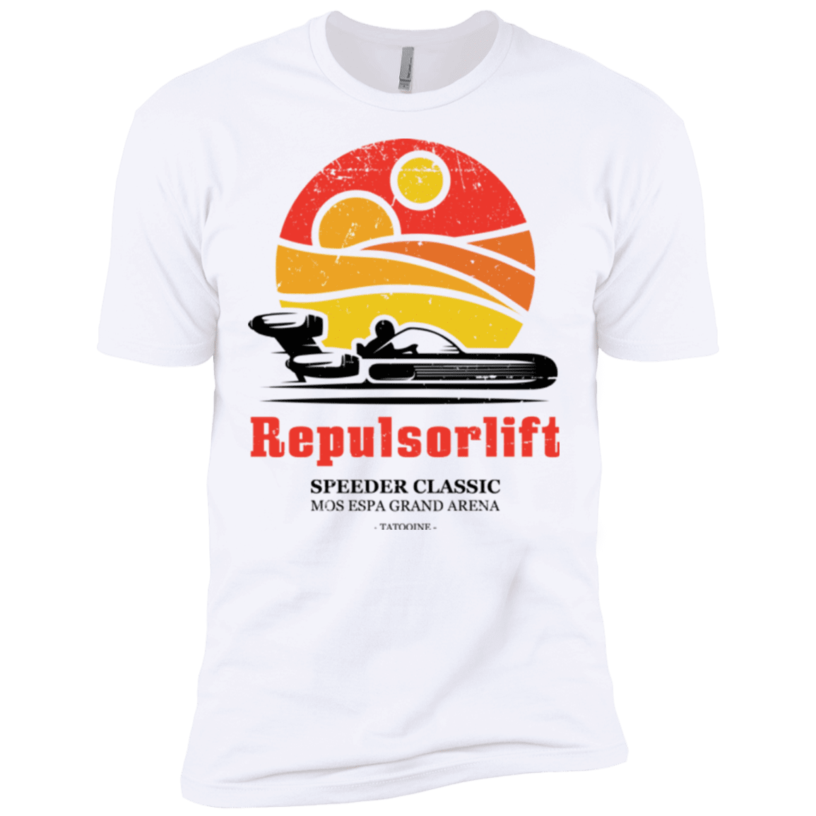 T-Shirts White / X-Small Speeder Classic Men's Premium T-Shirt