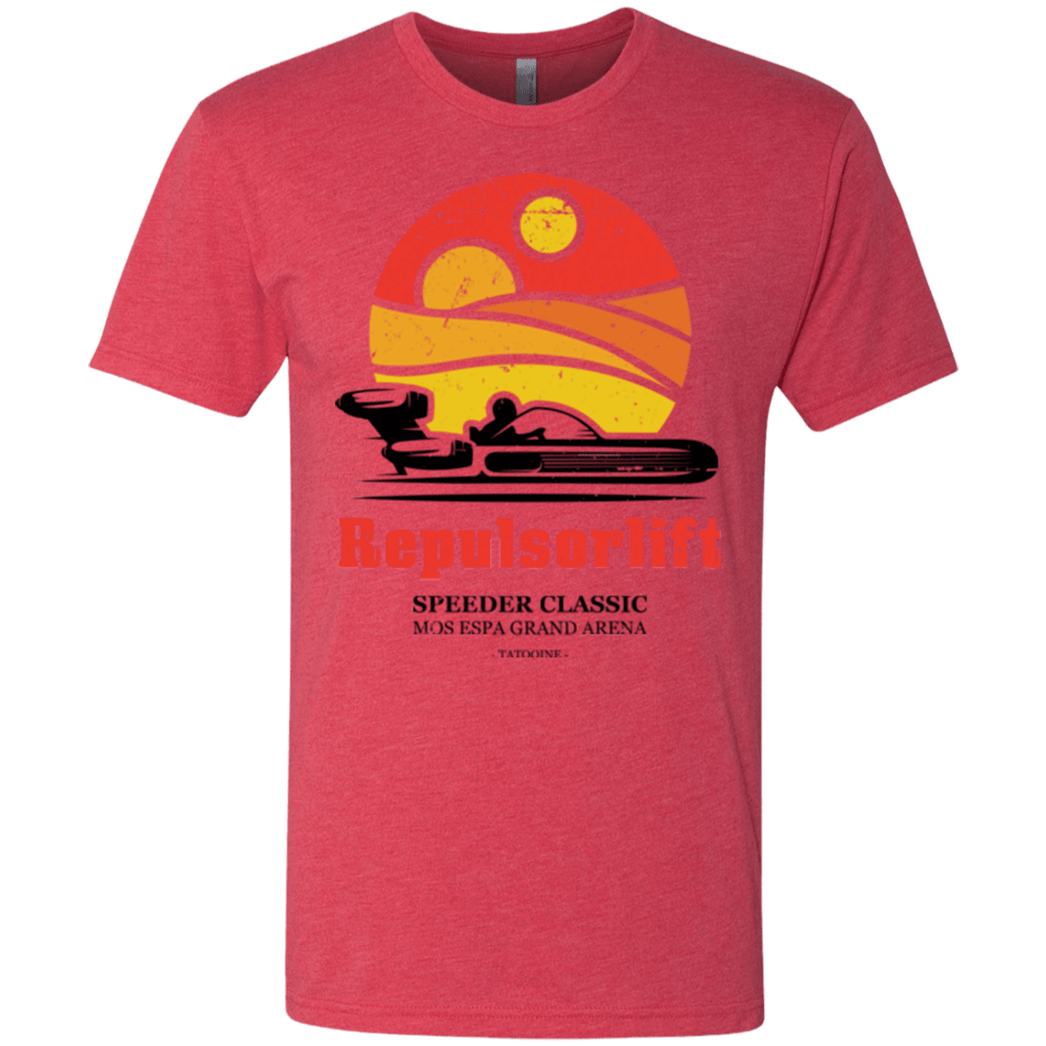 T-Shirts Vintage Red / Small Speeder Classic Men's Triblend T-Shirt
