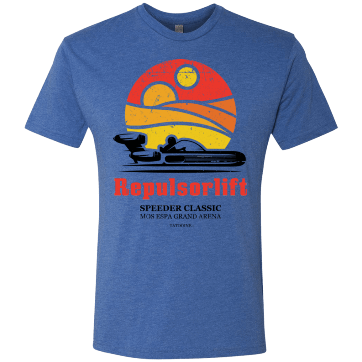 T-Shirts Vintage Royal / Small Speeder Classic Men's Triblend T-Shirt