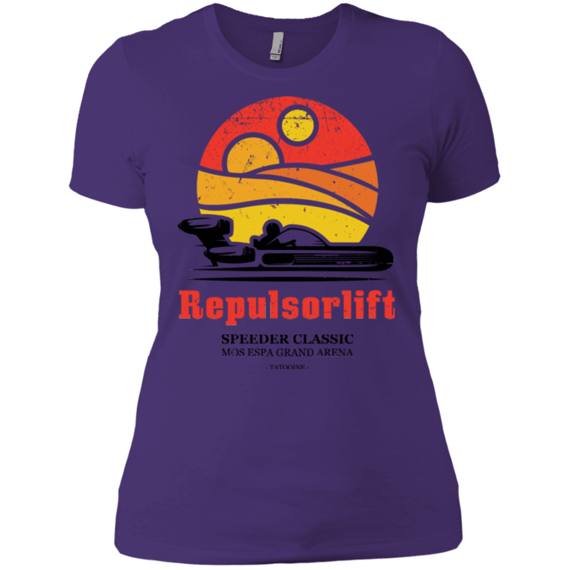 T-Shirts Purple / X-Small Speeder Classic Women's Premium T-Shirt