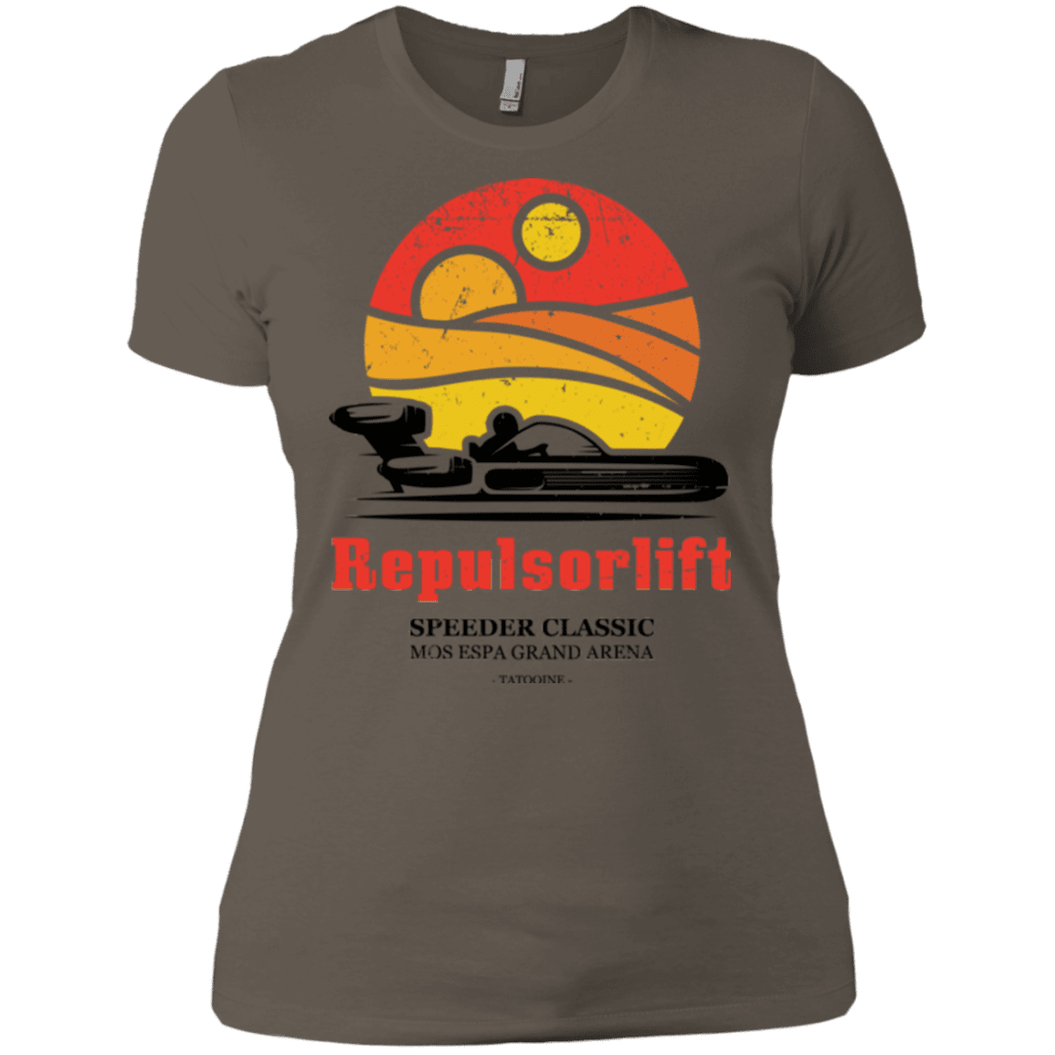 T-Shirts Warm Grey / X-Small Speeder Classic Women's Premium T-Shirt