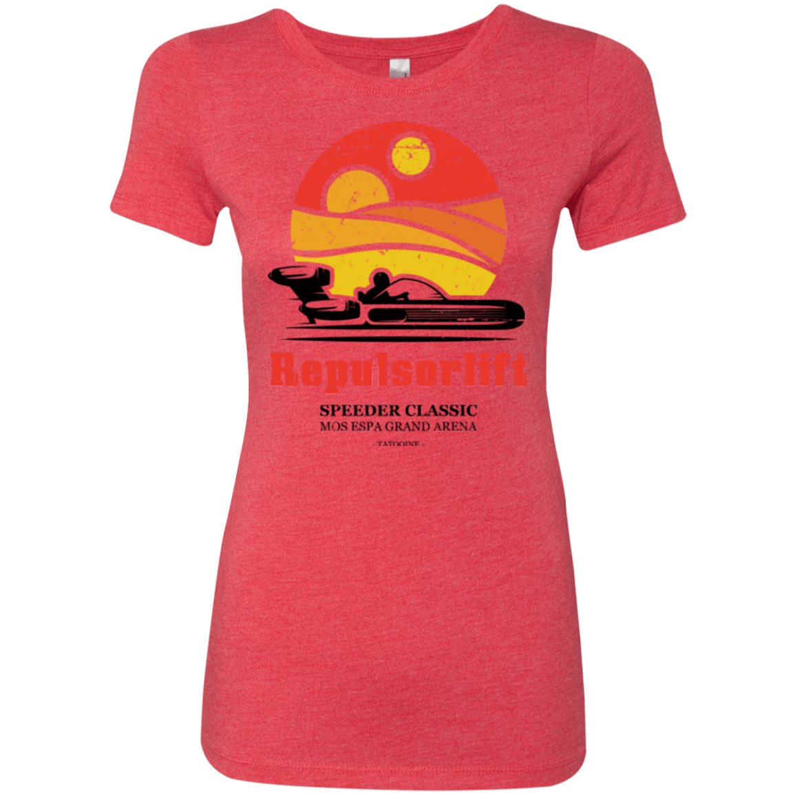 T-Shirts Vintage Red / Small Speeder Classic Women's Triblend T-Shirt