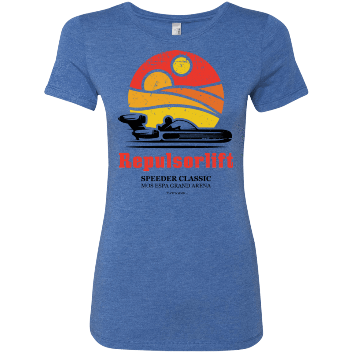 T-Shirts Vintage Royal / Small Speeder Classic Women's Triblend T-Shirt