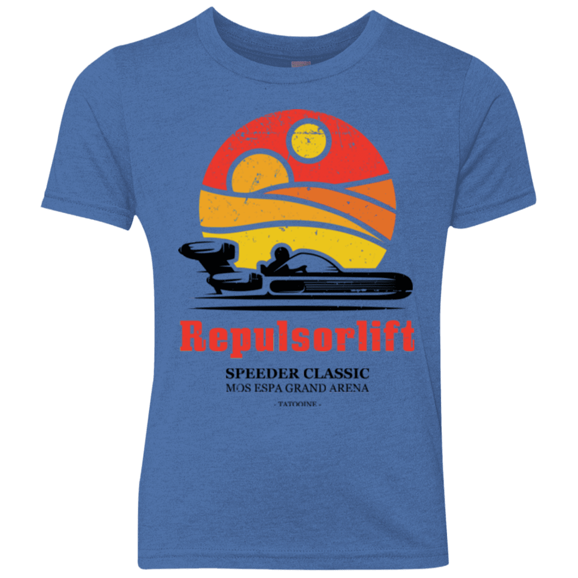 T-Shirts Vintage Royal / YXS Speeder Classic Youth Triblend T-Shirt