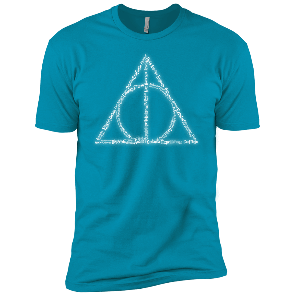 T-Shirts Turquoise / YXS Spells Boys Premium T-Shirt