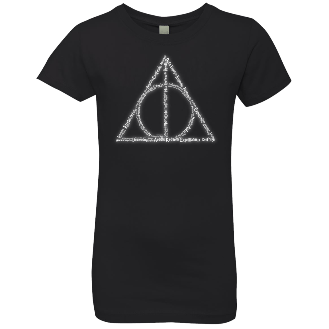 T-Shirts Black / YXS Spells Girls Premium T-Shirt