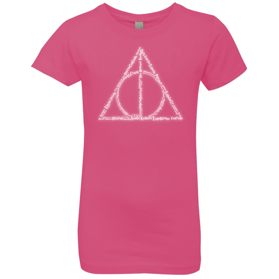 T-Shirts Hot Pink / YXS Spells Girls Premium T-Shirt