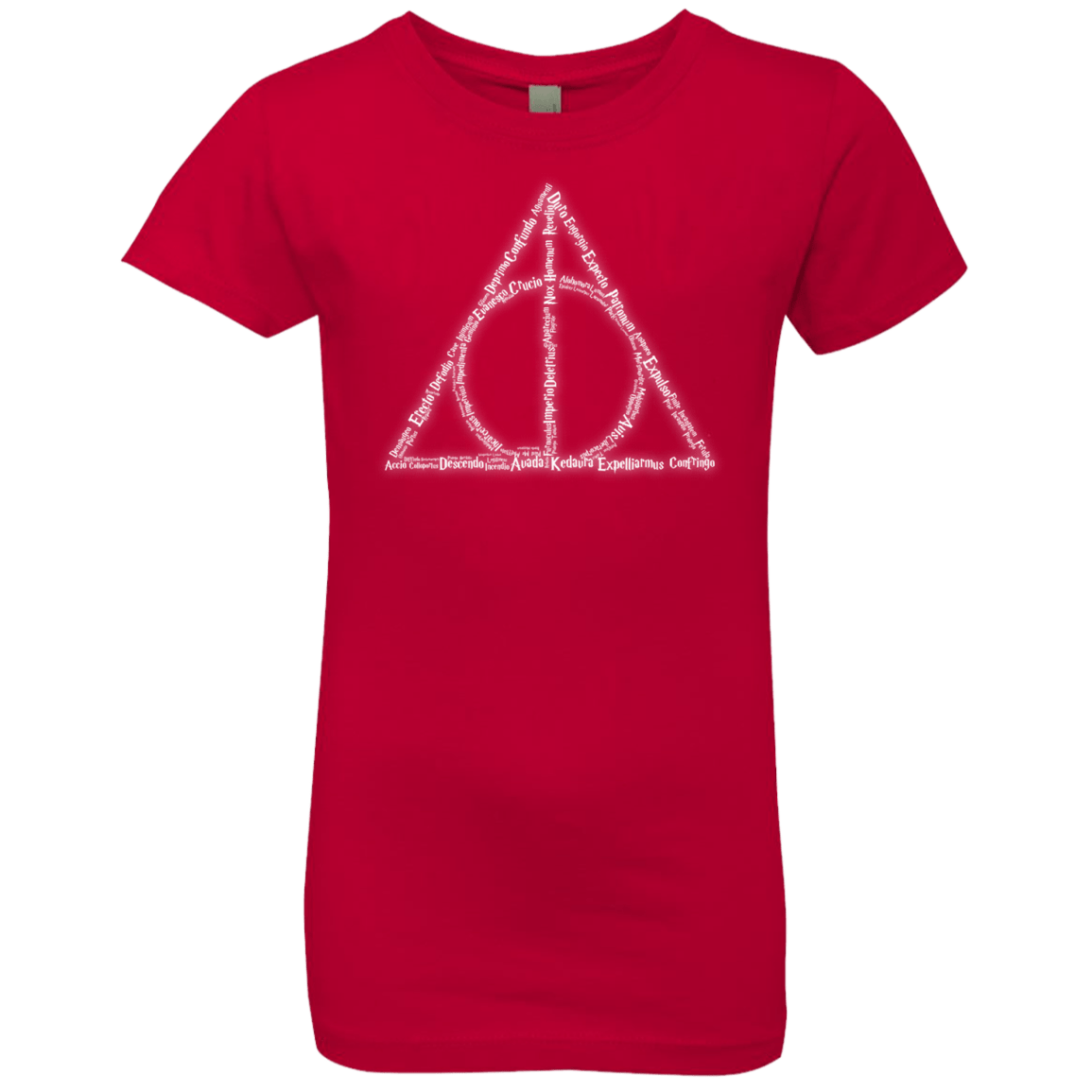 T-Shirts Red / YXS Spells Girls Premium T-Shirt