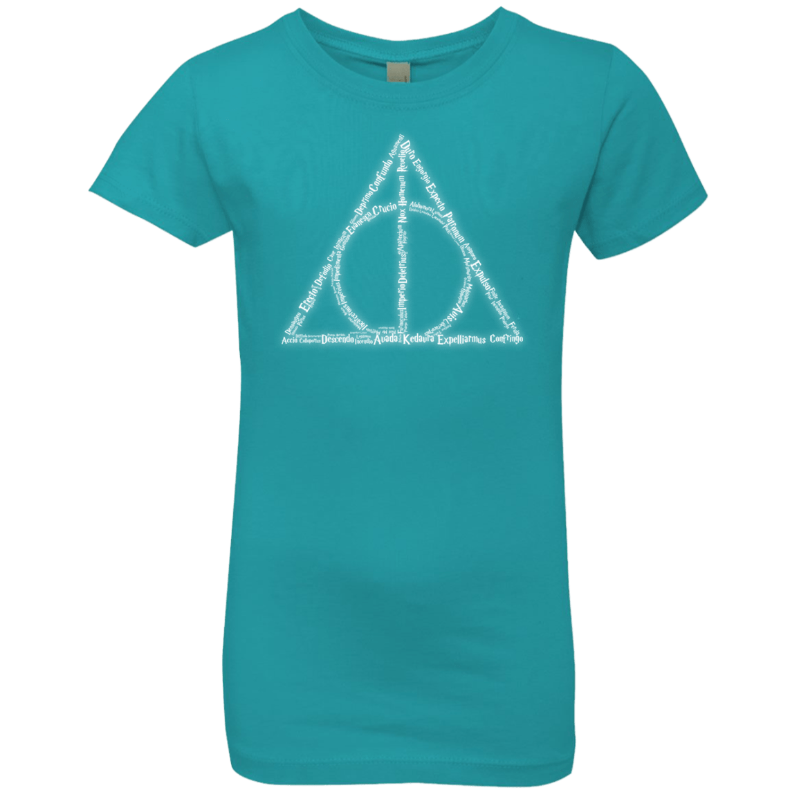 T-Shirts Tahiti Blue / YXS Spells Girls Premium T-Shirt