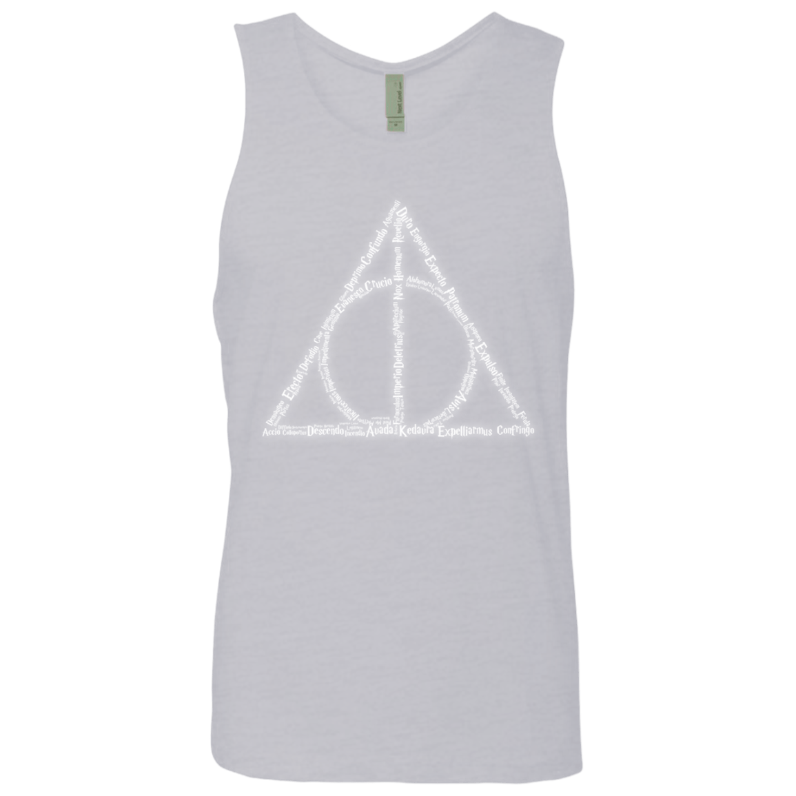 T-Shirts Heather Grey / Small Spells Men's Premium Tank Top