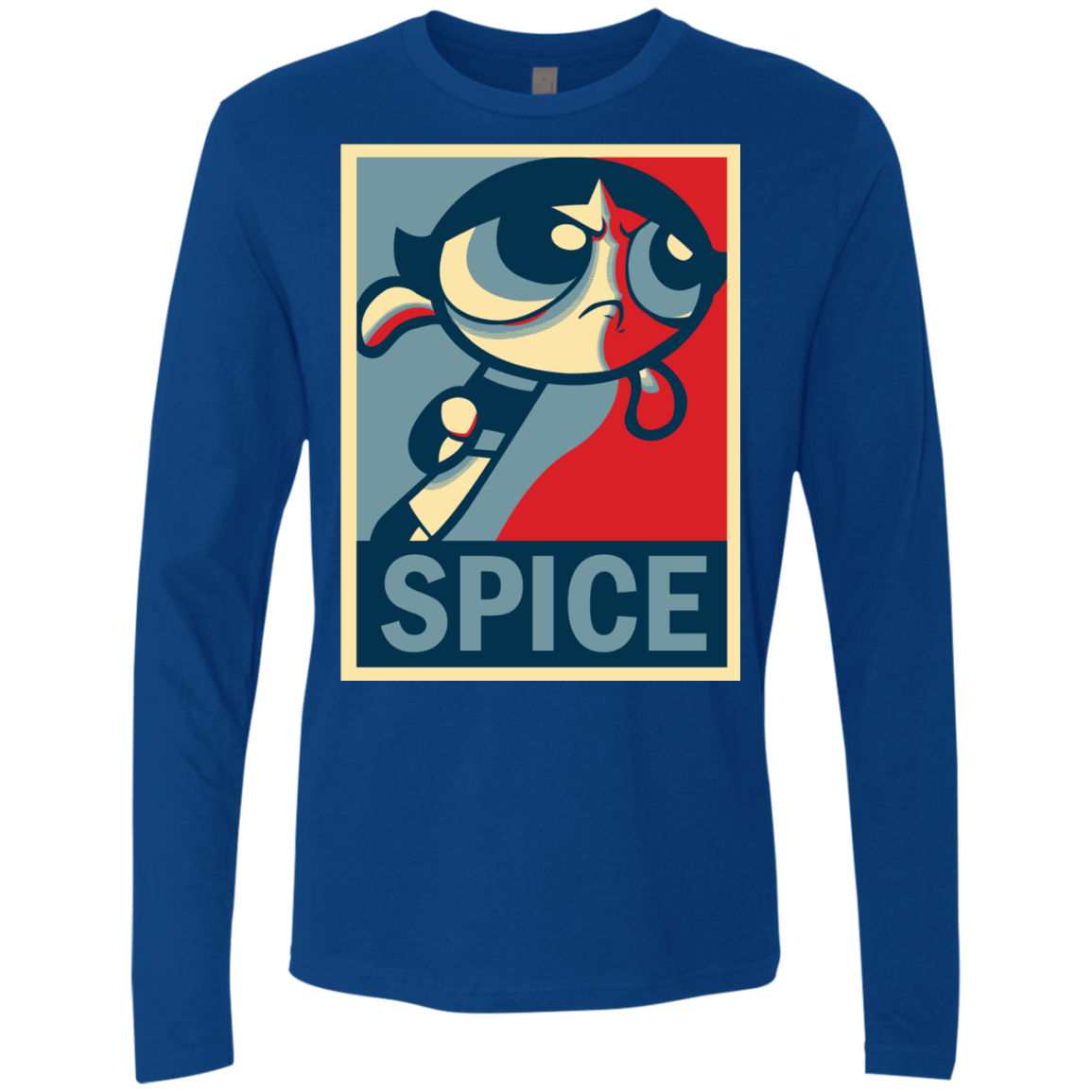T-Shirts Royal / S Spice Powerpuff Men's Premium Long Sleeve
