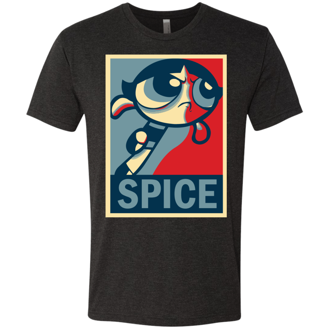 T-Shirts Vintage Black / S Spice Powerpuff Men's Triblend T-Shirt