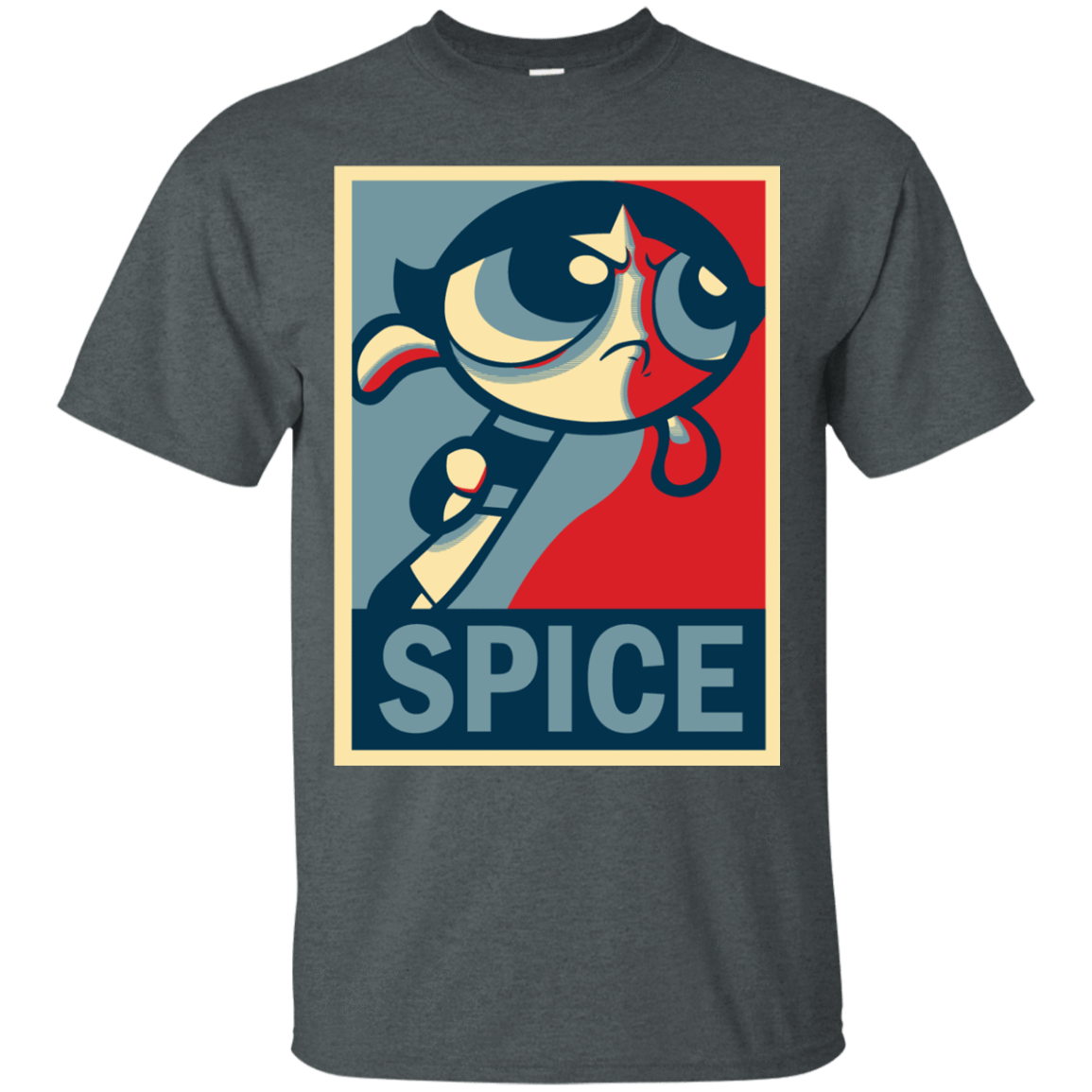 T-Shirts Dark Heather / S Spice Powerpuff T-Shirt