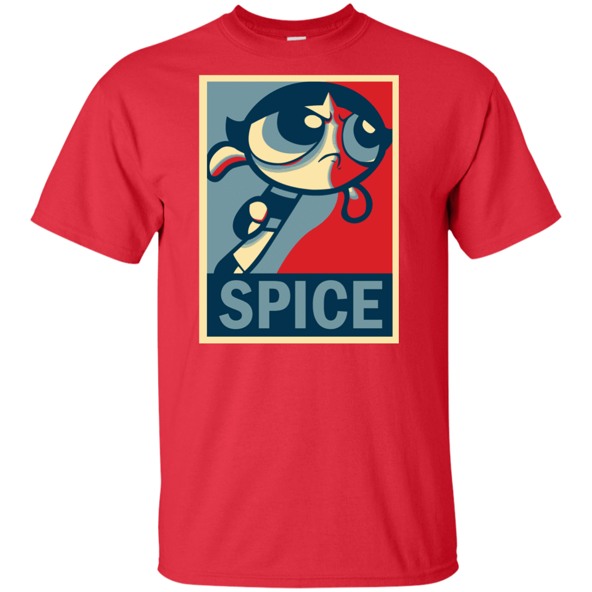 T-Shirts Red / XLT Spice Powerpuff Tall T-Shirt