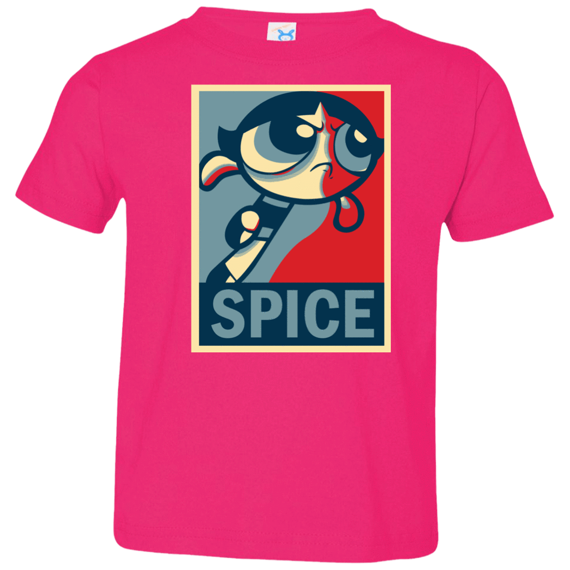 T-Shirts Hot Pink / 2T Spice Powerpuff Toddler Premium T-Shirt