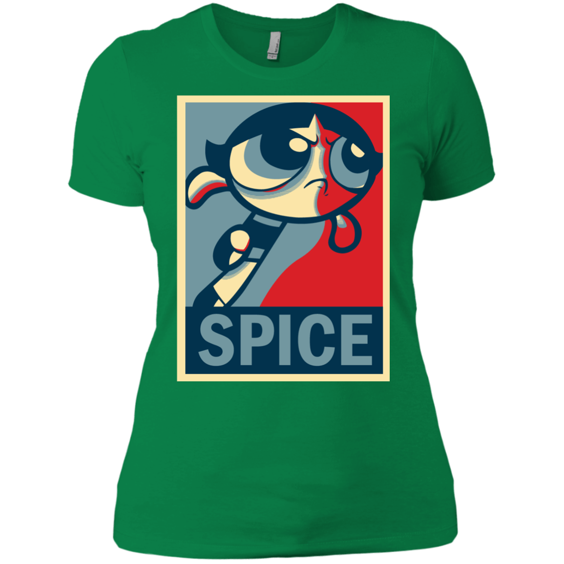 T-Shirts Kelly Green / X-Small Spice Powerpuff Women's Premium T-Shirt