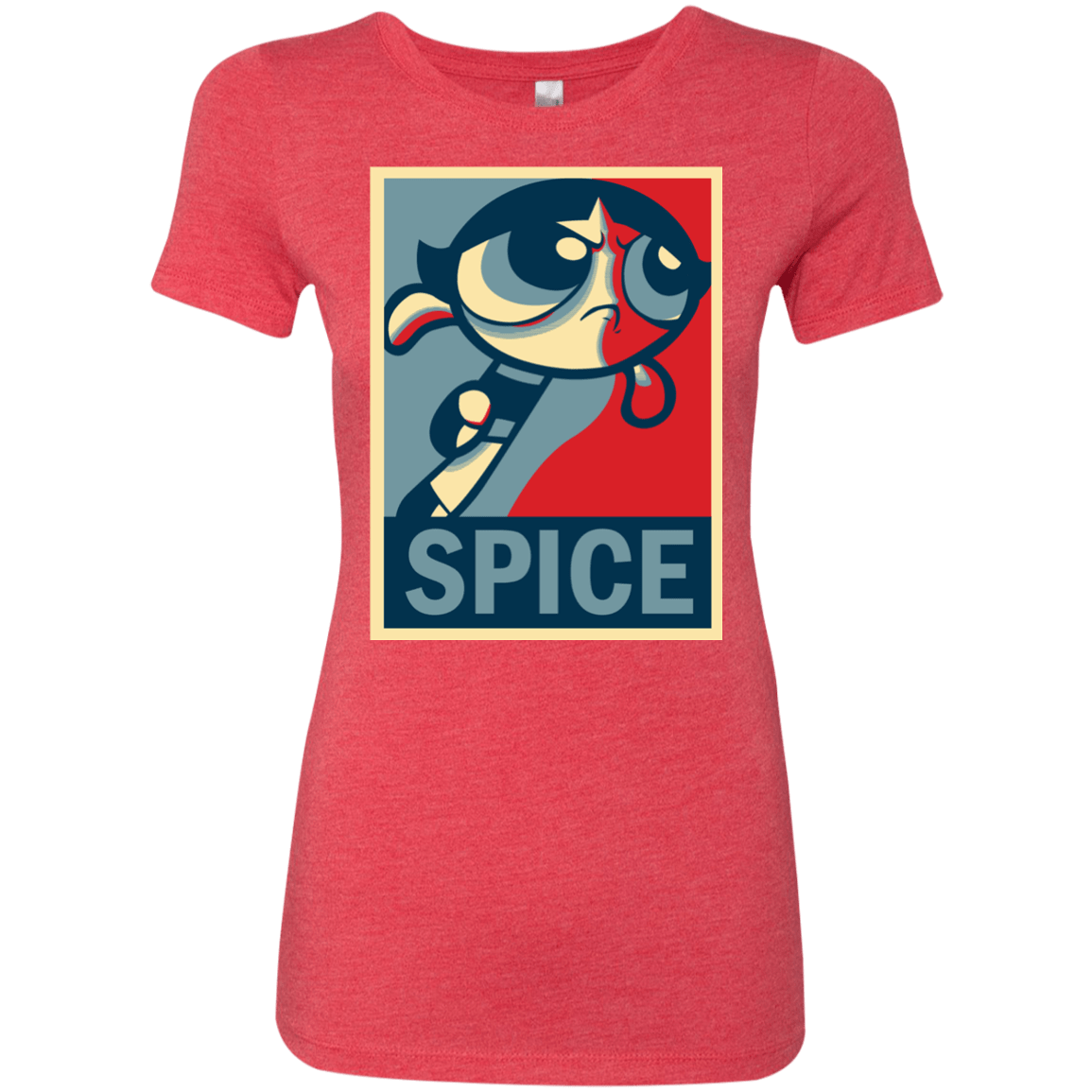 T-Shirts Vintage Red / S Spice Powerpuff Women's Triblend T-Shirt