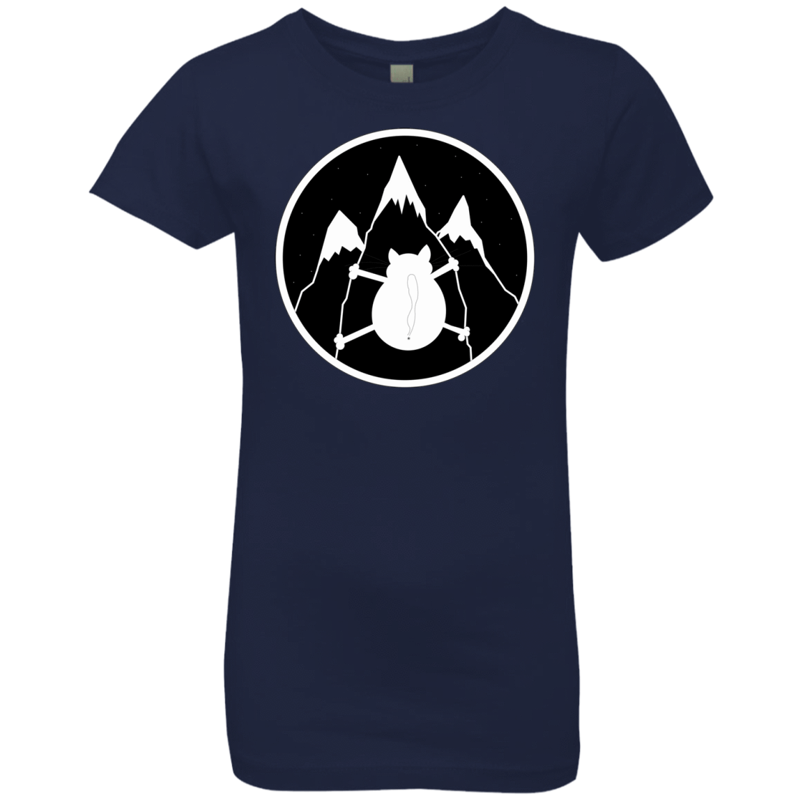 T-Shirts Midnight Navy / YXS Spider Cat Girls Premium T-Shirt