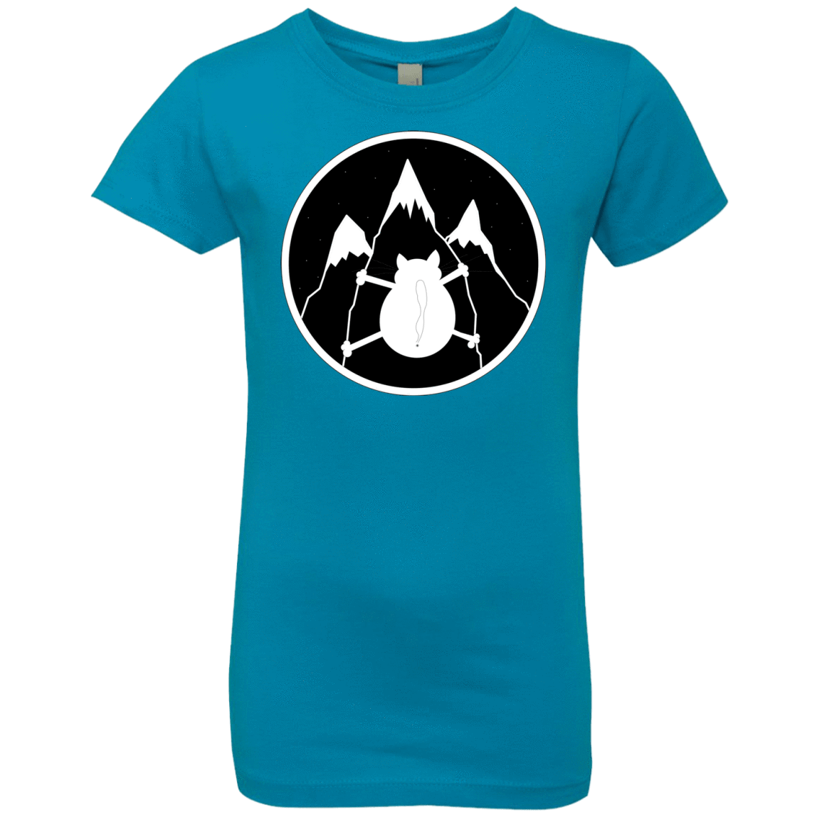 T-Shirts Turquoise / YXS Spider Cat Girls Premium T-Shirt